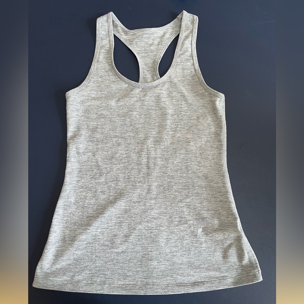 Like new, no tags Zella XS. Light blue/ grey tank top